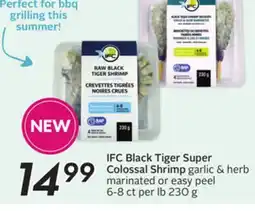 Sobeys IFC Black Tiger Super Colossal Shrimp offer
