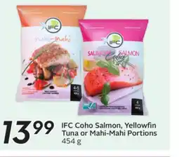 Sobeys IFC Coho Salmon, Yellowfin Tuna or Mahi-Mahi Portions offer