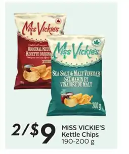 Sobeys MISS VICKIE'S Kettle Chips offer