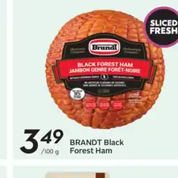 Sobeys BRANDT Black Forest Ham offer