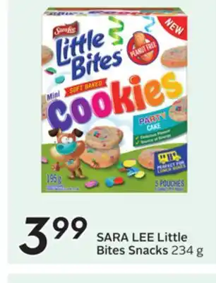 Sobeys SARA LEE Little Bites Snacks offer