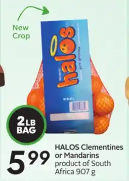 Sobeys HALOS Clementines or Mandarins offer