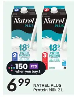 Sobeys NATREL PLUS Protein Milk offer