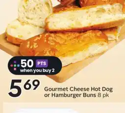 Sobeys Gourmet Cheese Hot Dog or Hamburger Buns offer