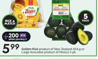 Sobeys Golden Kiwi offer