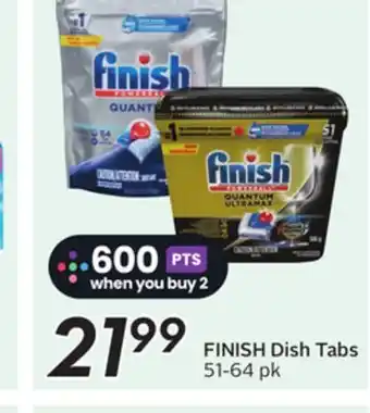 Sobeys FINISH Dish Tabs offer