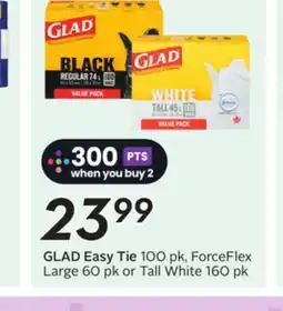 Sobeys GLAD Easy Tie offer