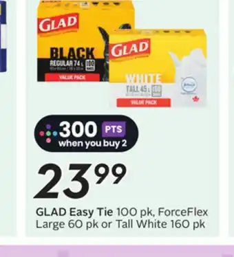 Sobeys GLAD Easy Tie offer