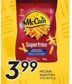 Sobeys MCCAIN Superfries offer
