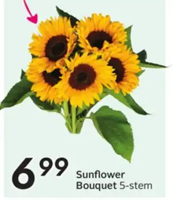 Sobeys Sunflower Bouquet offer