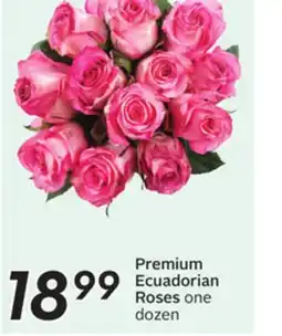 Sobeys Premium Ecuadorian Roses offer