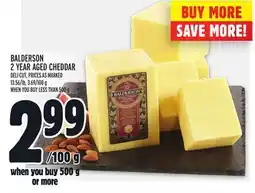 Metro BALDERSON 2 YEAR AGED CHEDDAR offer