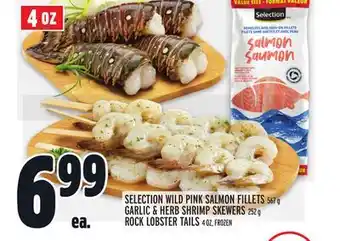 Metro SELECTION WILD PINK SALMON FILLETS offer