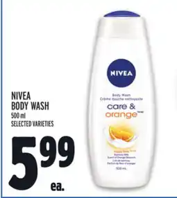Metro NIVEA BODY WASH offer