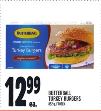 Metro BUTTERBALL TURKEY BURGERS offer