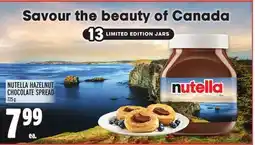 Metro NUTELLA HAZELNUT CHOCOLATE SPREAD offer