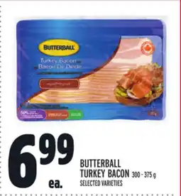 Metro BUTTERBALL TURKEY BACON offer