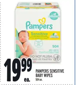 Metro PAMPERS SENSITIVE BABY WIPES offer