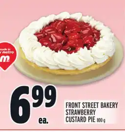 Metro FRONT STREET BAKERY STRAWBERRY CUSTARD PIE offer