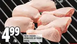 Metro FRESH CHICKEN DRUMSTICKS OR THIGHS offer