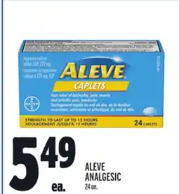 Metro ALEVE ANALGESIC offer