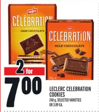 Metro LECLERC CELEBRATION COOKIES offer