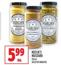 Metro KOZLIK'S MUSTARD offer