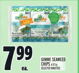 Metro GIMME SEAWEED CHIPS offer