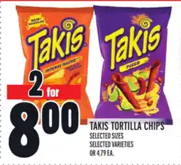 Metro TAKIS TORTILLA CHIPS offer