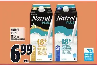 Metro NATREL PLUS MILK offer