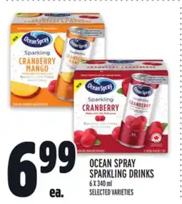 Metro OCEAN SPRAY SPARKLING DRINKS offer