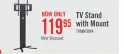 The Brick Miller TV Stand With Mount and Cable Management for TV's up to 80 -Black offer