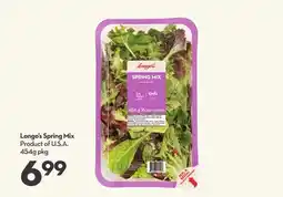 Longo's Spring Mix offer