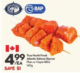 Longo's True North Fresh Atlantic Salmon Skewer offer