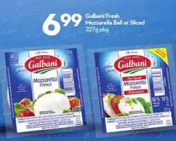Longo's Galbani Fresh Mozzarella Ball or Sliced offer