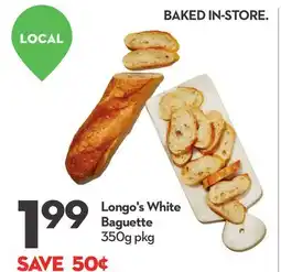 Longo's Longo's White Baguette offer