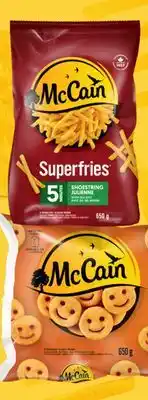 Longo's McCain's Premium Fries or Breakfast Patties offer
