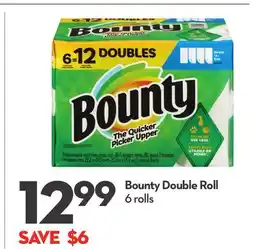 Longo's Bounty Double Roll offer