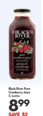 Longo's Pure Cranberry Juice offer