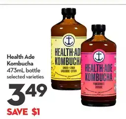 Longo's Health Ade Kombucha offer