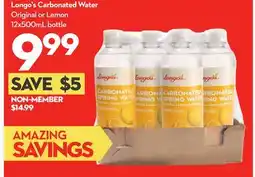 Longo's Longo's Carbonated Water offer