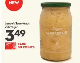 Longo's Longo's Sauerkraut offer