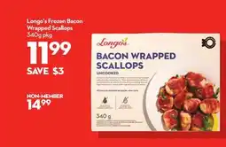Longo's Longo's Frozen Bacon Wrapped Scallops offer