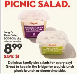 Longo's Longo's Picnic Salad offer