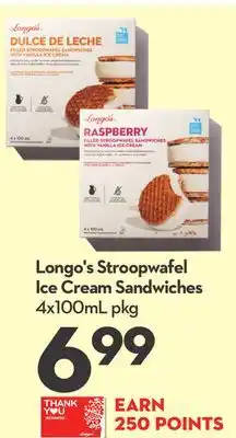 Longo's Longo's Stroopwafel Ice Cream Sandwiches offer