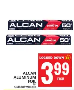 Food Basics ALCAN ALUMINUM FOIL offer