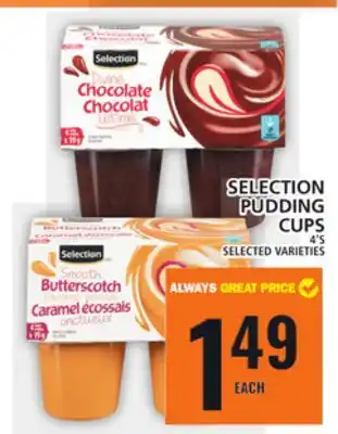 Food Basics SELECTION PUDDING CUPS offer