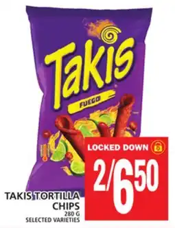 Food Basics TAKIS TORTILLA CHIPS offer