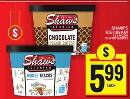 Food Basics SHAW'S ICE CREAM offer