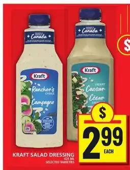Food Basics KRAFT SALAD DRESSING offer